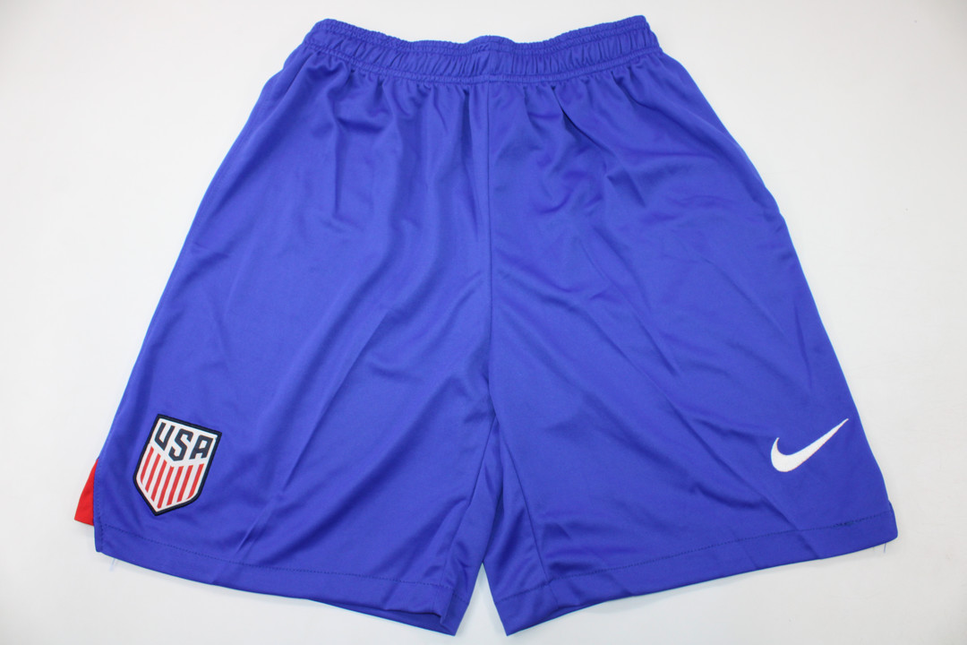 AAA Quality USA 2022 World Cup Away Blue Soccer Shorts